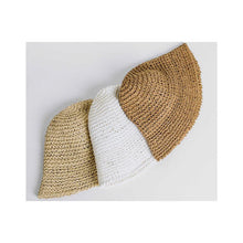 Load image into Gallery viewer, Keaton Straw Bag with Matching Hat
